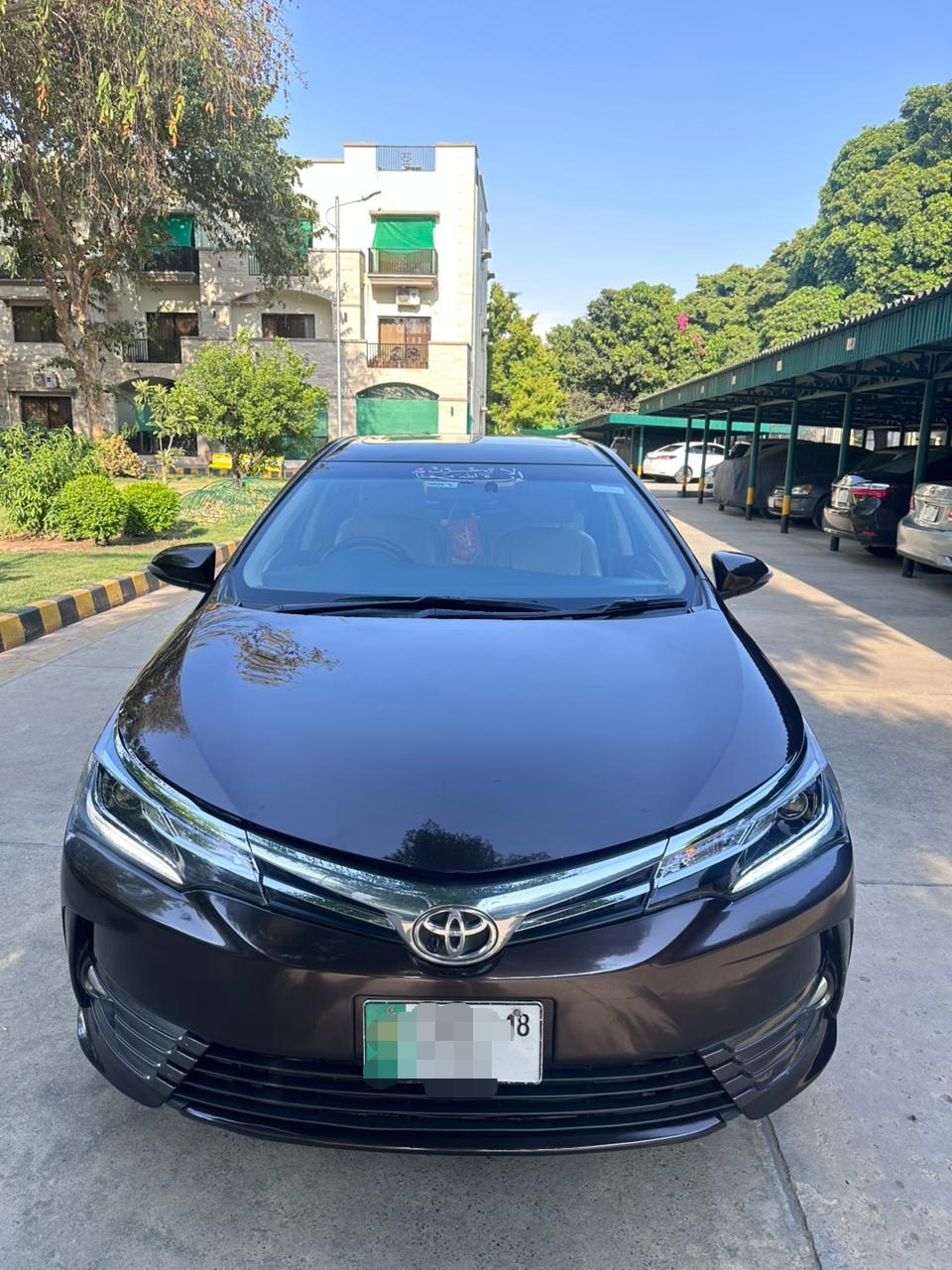 Toyota Corolla Grande X CVT-i 1.8 Black Interior 2018