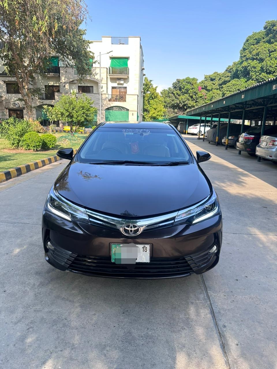 Toyota Corolla Grande X CVT-i 1.8 Black Interior 2018