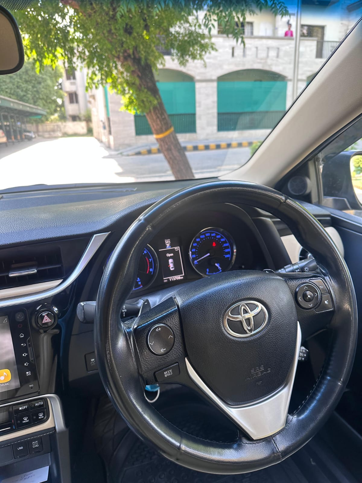 Toyota Corolla Grande X CVT-i 1.8 Black Interior 2018