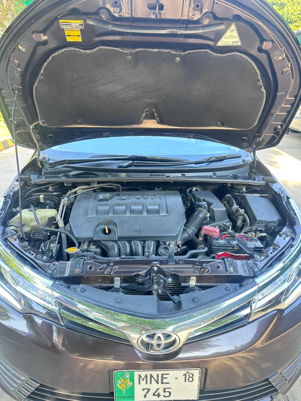 Toyota Corolla Grande X CVT-i 1.8 Black Interior 2018